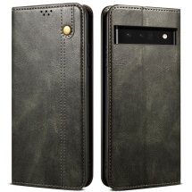 Защитный чехол UniCase Leather Wallet для Google Pixel 6 - Green: фото 1 из 8