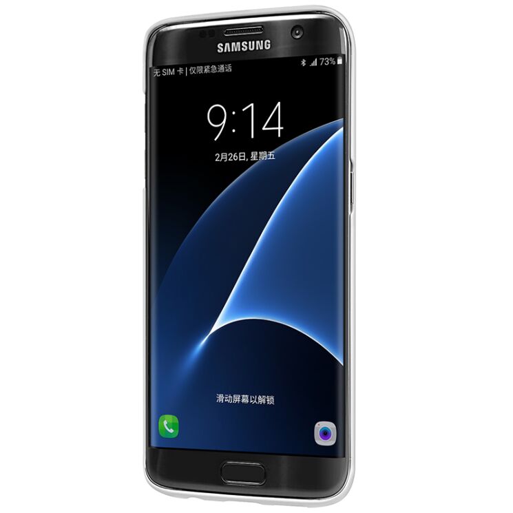 Накладка NILLKIN Frosted Shield для Samsung Galaxy S7 edge (G935) - White: фото 6 из 15
