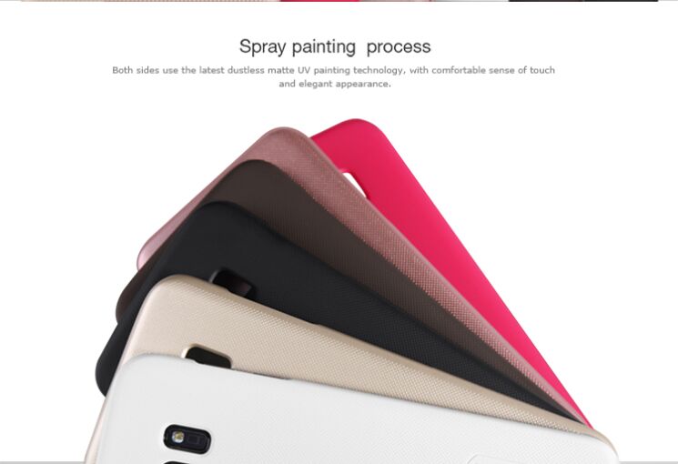 Накладка NILLKIN Frosted Shield для Samsung Galaxy S7 edge (G935) - Pink: фото 11 з 15
