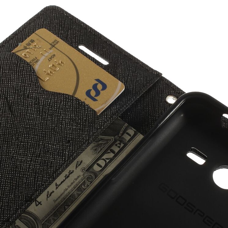 Чохол Mercury Cross Series для Samsung Galaxy Core 2 (G355) - Black: фото 9 з 11