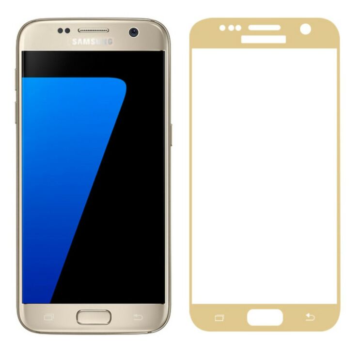 Защитное стекло AUZER Silk Black для Samsung Galaxy S7 (G930) - White: фото 1 из 10
