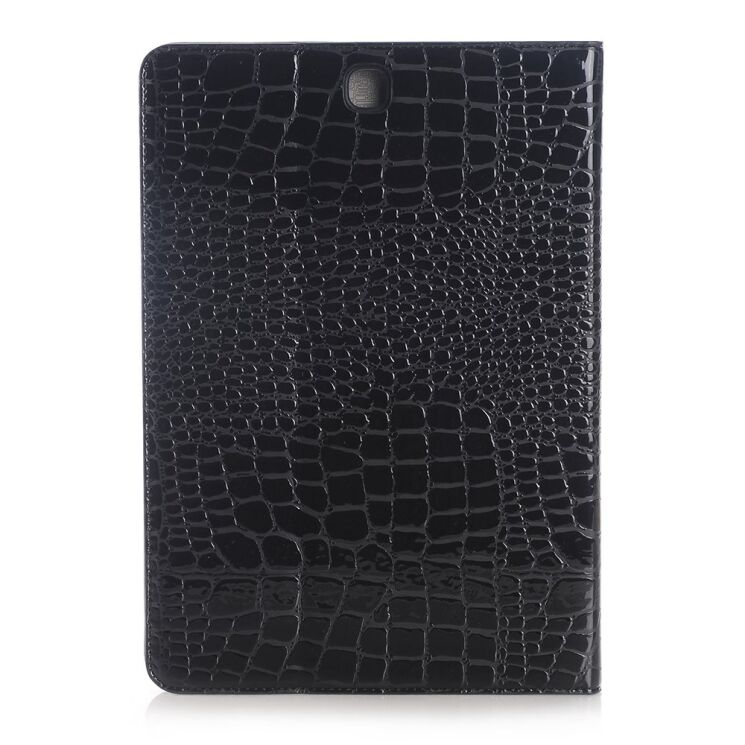 Чехол Deexe Crocodile Style для Samsung Galaxy Tab A 9.7 (T550/551) - Black: фото 2 из 6