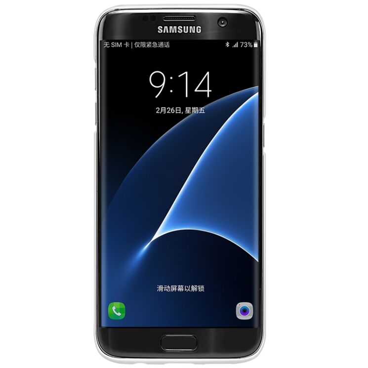 Накладка NILLKIN Frosted Shield для Samsung Galaxy S7 edge (G935) - White: фото 4 из 15