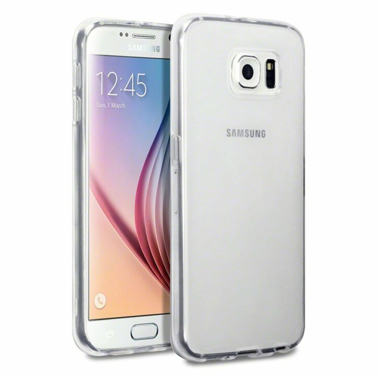 Deexe UltraSlim! Силиконовая накладка для Samsung Galaxy S6 (G920): фото 1 з 6