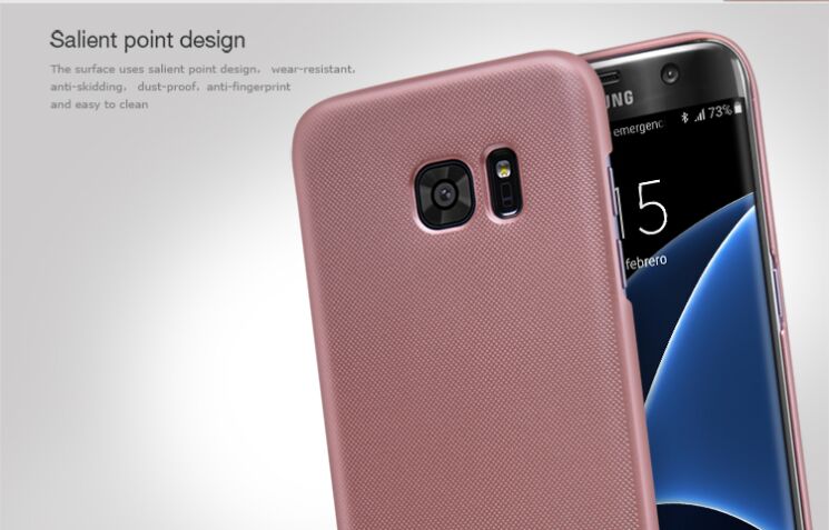 Накладка NILLKIN Frosted Shield для Samsung Galaxy S7 edge (G935) - White: фото 14 з 15