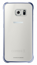 Захисна накладка Clear Cover для Samsung S6 (G920) EF-QG920BBEGRU - Black: фото 1 з 3