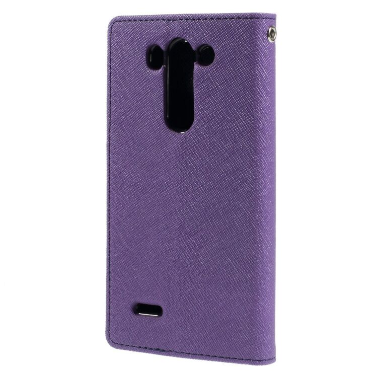 Чехол Mercury Cross Series для LG G3s (D724) - Purple: фото 2 из 6