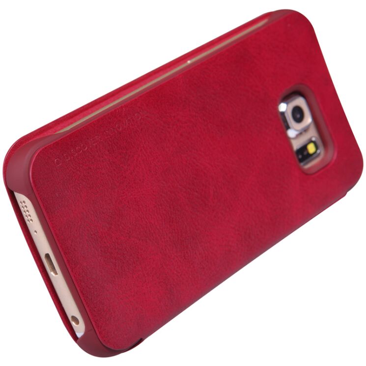 Чохол NILLKIN Qin Series для Samsung Galaxy S6 edge (G925) - Red: фото 4 з 16