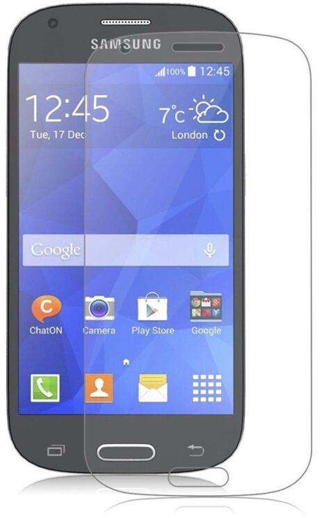 Захисна плівка Deexe Crystal для Samsung Galaxy Ace 4 (G313): фото 1 з 1
