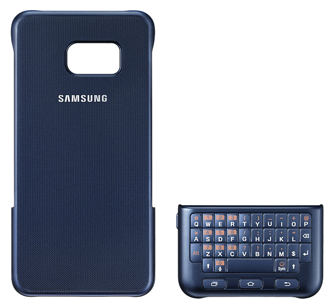 Чохол-клавіатура для Samsung Galaxy S6 edge+ (EJ-CG928RSEGRU) - Black: фото 3 з 7