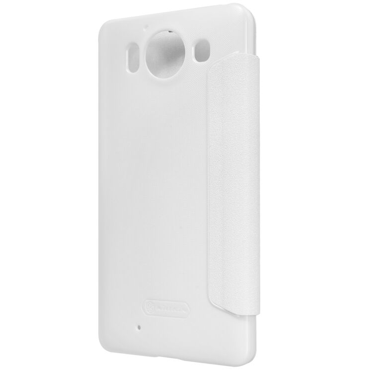 Чехол NILLKIN Sparkle Series для Microsoft Lumia 950 - White: фото 2 из 14