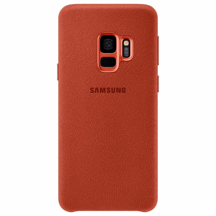 Чехол Alcantara Cover для Samsung Galaxy S9 (G960) EF-XG960AREGRU - Red: фото 1 из 3