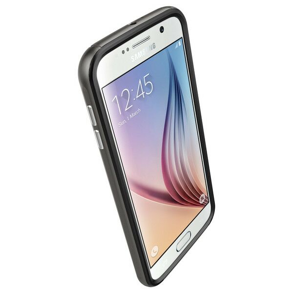 Чохол SGP Neo Hybrid EX для Samsung Galaxy S6 (G920) + пленка на заднюю панель - Gray: фото 5 з 7