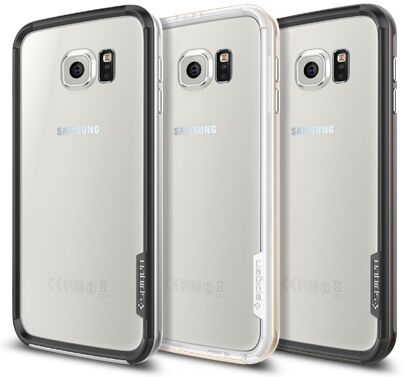 Чехол SGP Neo Hybrid EX для Samsung Galaxy S6 (G920) + пленка на заднюю панель - Gray: фото 6 из 7