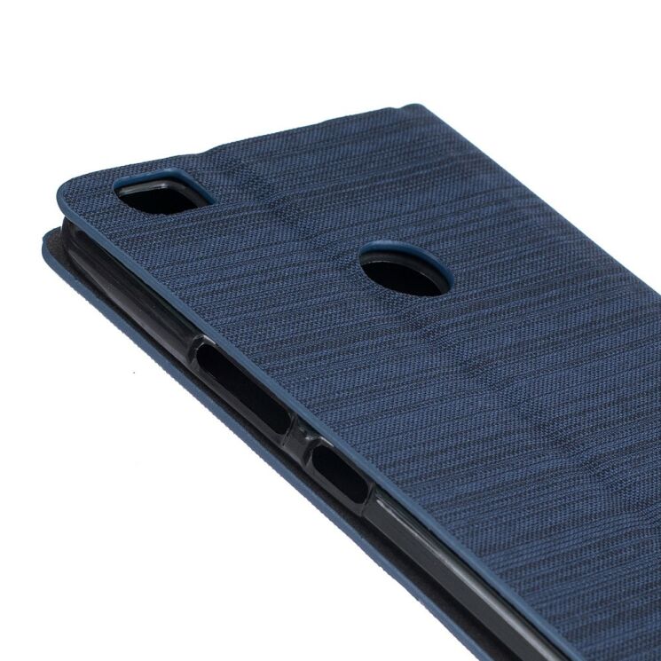 Чохол UniCase Cross Texture для Xiaomi Mi Max - Dark Blue: фото 6 з 8