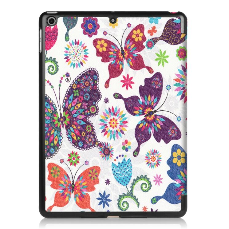 Чехол UniCase Life Style для Apple iPad 9.7 (2017 / 2018) - Butterfly in Flowers: фото 3 из 9