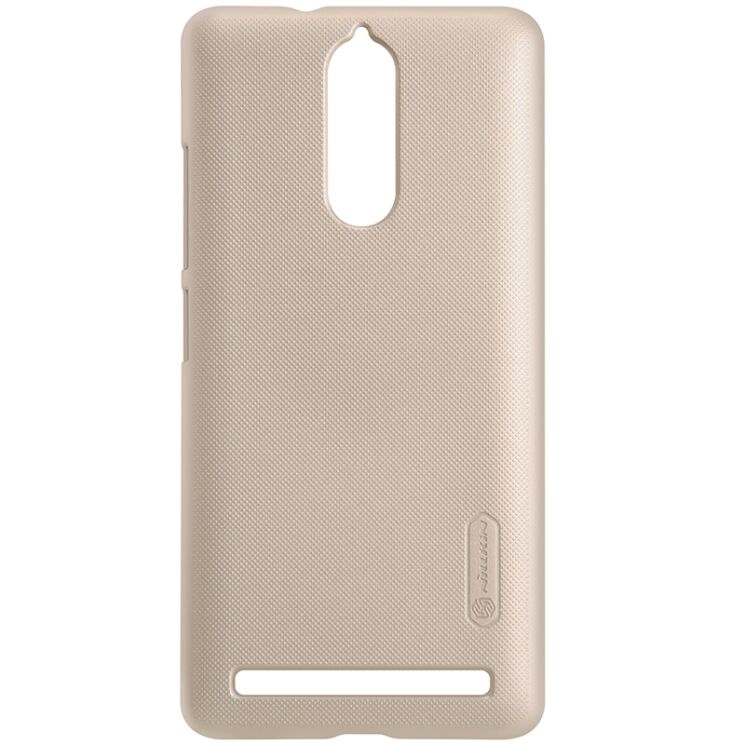 Пластиковый чехол NILLKIN Frosted Shield для Lenovo Vibe K5 Note - Gold: фото 6 из 15