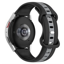 Ремінець Deexe Sport Strap для годинників з шириною кріплення 22мм - Black / Grey: фото 1 з 5