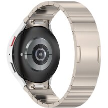 Ремінець Deexe Titanium Steel для Samsung Galaxy Watch 4 / 4 Classic / 5 / 5 Pro / 6 / 6 Classic - Titanium: фото 1 з 5