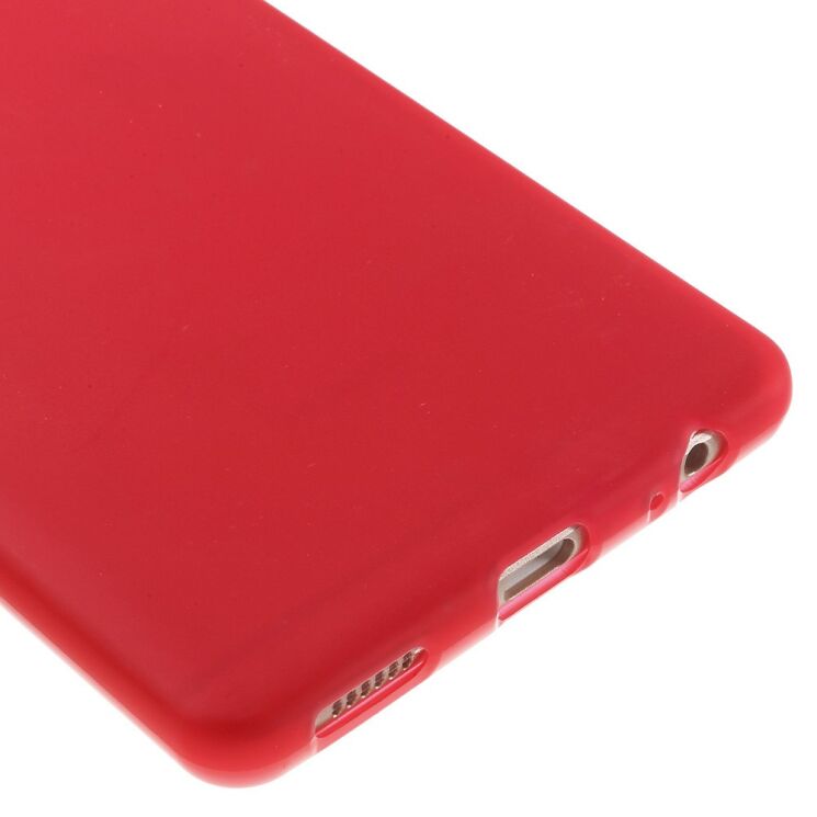 Силиконовый чехол Deexe Soft Case для Huawei P9 Plus - Red: фото 5 из 5