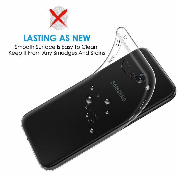 Силіконовий (TPU) чохол Deexe UltraThin для Samsung Galaxy A3 2017 (A320): фото 6 з 6