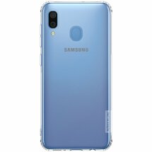 Силіконовий (TPU) чохол NILLKIN Nature для Samsung Galaxy A30 (A305) / A20 (A205) - White: фото 1 з 13