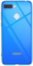 Силиконовый (TPU) чехол T-PHOX Crystal Cover для Xiaomi Redmi 6 - Blue: фото 1 из 5