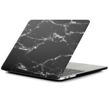 Защитная накладка Deexe Design Style для Apple MacBook Pro 13 - Marble Texture / Black: фото 1 из 5