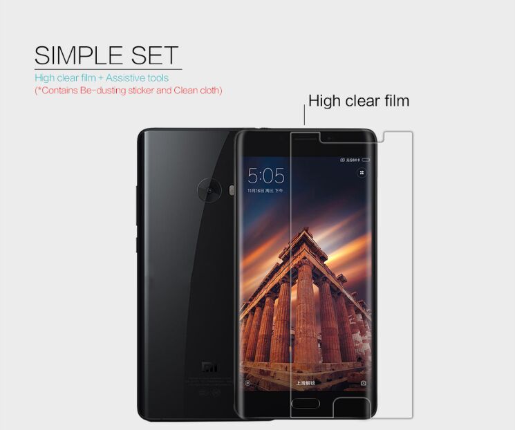 Защитная пленка NILLKIN Clear для Xiaomi Mi Note 2: фото 5 из 7