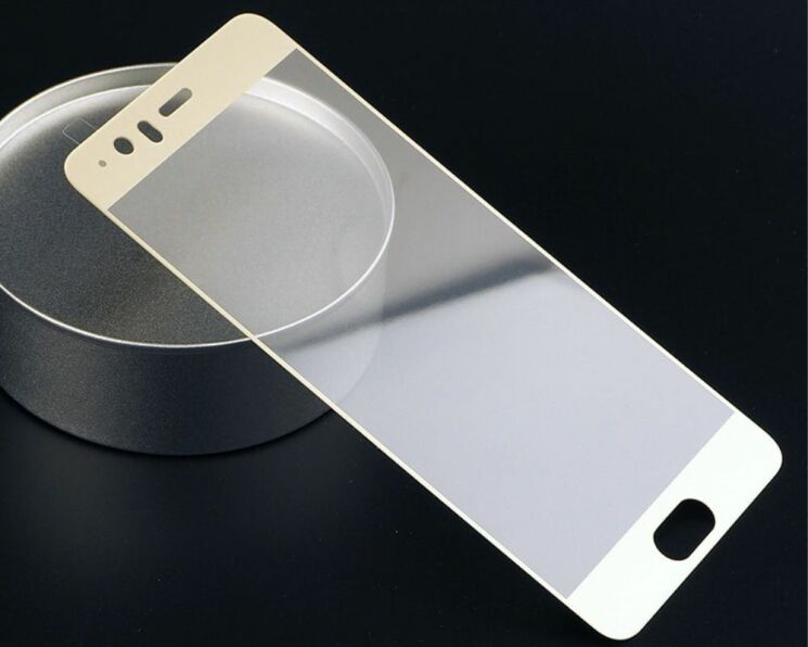 Захисне скло MOCOLO 3D Silk Print для Huawei P10 - Gold: фото 2 з 7