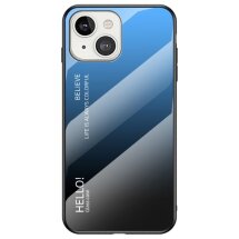 Защитный чехол Deexe Gradient Color для Apple iPhone 13 mini - Black / Blue: фото 1 из 10