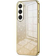 Защитный чехол Deexe Sparkles Cover для Samsung Galaxy S23 (S911) - Gold: фото 1 из 7