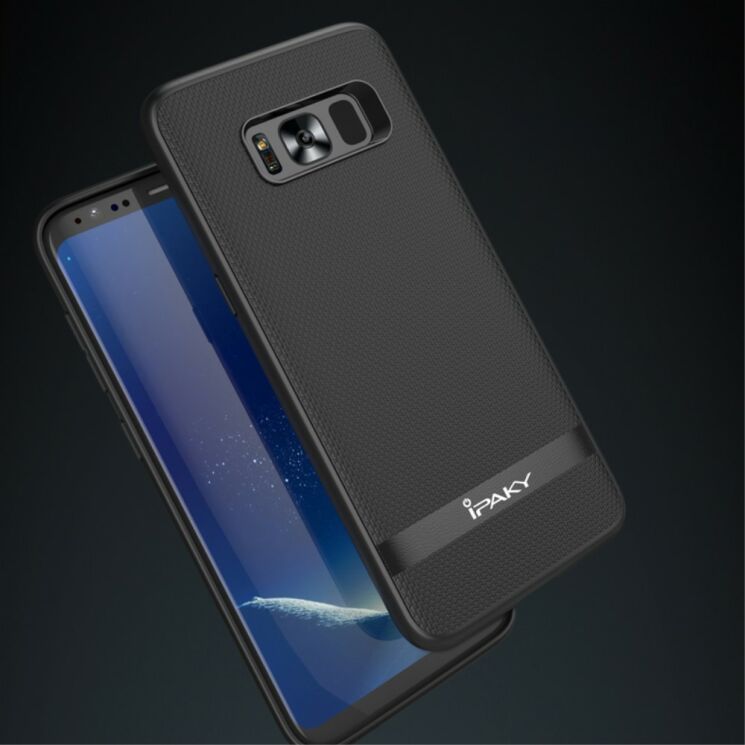 Захисний чохол IPAKY Protective Cover для Samsung Galaxy S8 - Black: фото 4 з 11