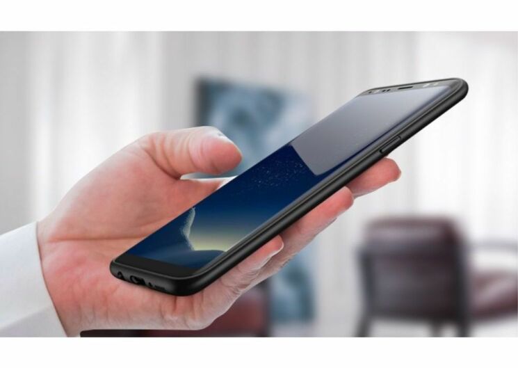 Захисний чохол IPAKY Protective Cover для Samsung Galaxy S8 - Black: фото 9 з 11