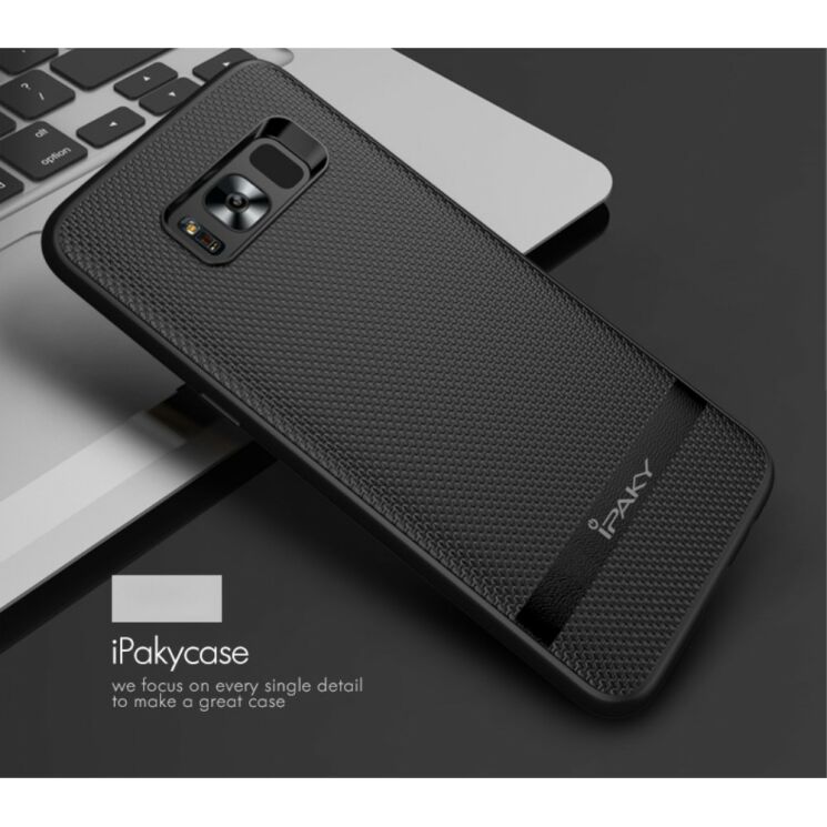 Захисний чохол IPAKY Protective Cover для Samsung Galaxy S8 - Black: фото 2 з 11