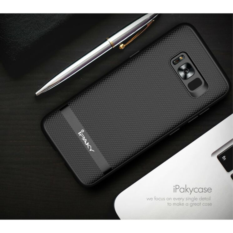 Захисний чохол IPAKY Protective Cover для Samsung Galaxy S8 - Black: фото 3 з 11