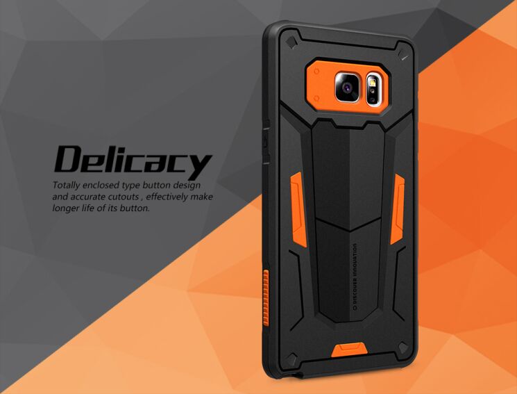 Защитный чехол NILLKIN Defender II для Samsung Galaxy Note 7 (N930) - Orange: фото 10 из 14