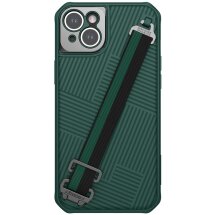 Защитный чехол NILLKIN Strap Magnetic Case для Apple iPhone 14 Plus - Green: фото 1 из 17