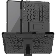 Захисний чохол UniCase Combo для Lenovo Tab P11 Pro (TB-J706) - Black: фото 1 з 16