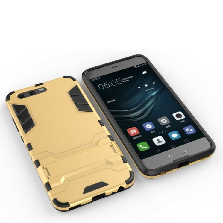 Защитный чехол UniCase Hybrid для Huawei P10 Lite - Gold: фото 6 из 8