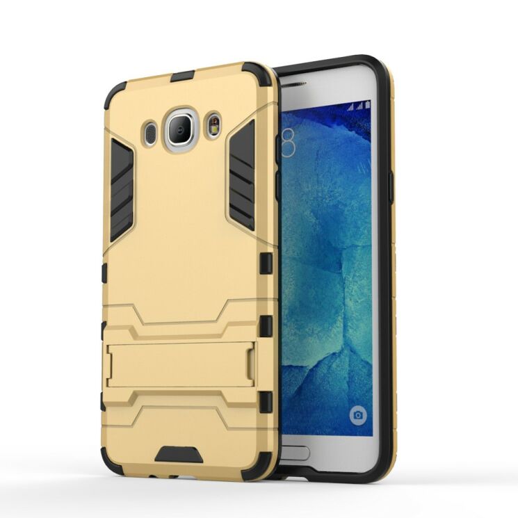 Защитный чехол UniCase Hybrid для Samsung Galaxy J7 (J700) / J7 Neo (J701) - Gold: фото 1 из 8