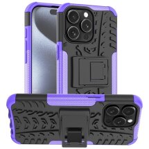 Защитный чехол UniCase Hybrid X для Apple iPhone 15 Pro - Purple: фото 1 из 15