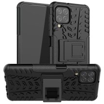 Защитный чехол UniCase Hybrid X для Samsung Galaxy A22 (A225) - Black: фото 1 из 19