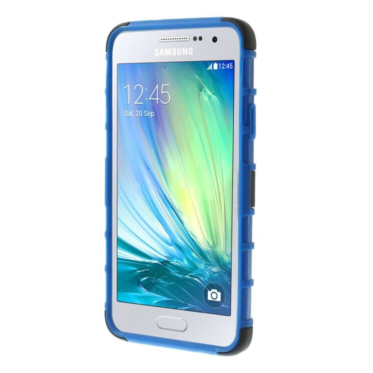 Защитный чехол UniCase Hybrid X для Samsung Galaxy A3 (A300) - Blue: фото 2 из 9