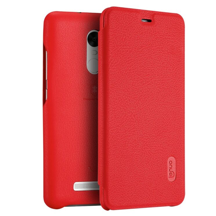 Чохол LENUO LeDream для Xiaomi Redmi Note 3 Pro Special Edition - Red: фото 1 з 14
