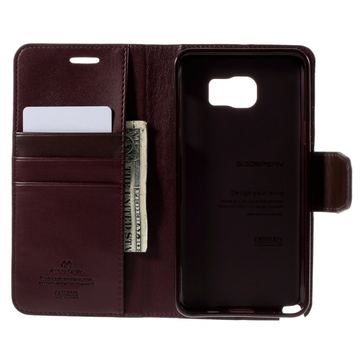 Чехол MERCURY Sonata Diary для Samsung Note 5 (N920) - Red: фото 6 из 10