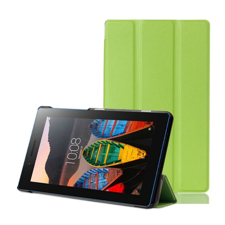 Чохол UniCase Slim для Lenovo Tab 3 710F/710L - Green: фото 1 з 6