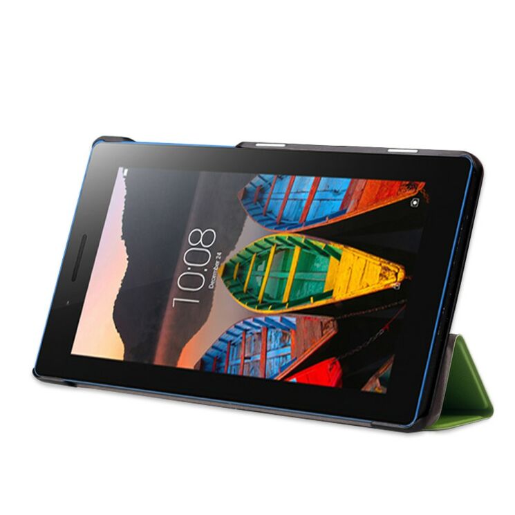 Чохол UniCase Slim для Lenovo Tab 3 710F/710L - Green: фото 4 з 6