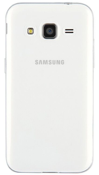 Силиконовая накладка Deexe UltraSlim для Samsung Galaxy Core Prime (G360/361): фото 1 из 7
