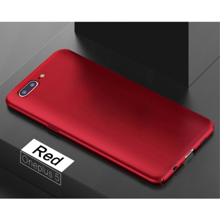 Пластиковый чехол MOFI Slim Shield для OnePlus 5 - Red: фото 2 из 10